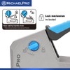 MichaelPro MP013011 Aluminum Tacker/Staple Gun, Multi-Purpose Stapler for Professionals and