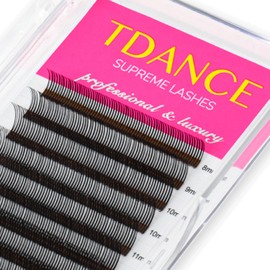 Lash Spikes Matte Black 5D Spikes Lash Extensions Natural Look 5D Flower Eyelash Extensions for Professional Use Spikes Lashes (5D-Flower,C-0.07,14mm)