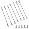 10pcs Cabinet Door Restraint,Cupboard Door Protector Hinge Limiter, Door Hinge