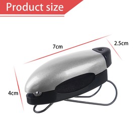 CGEAMDY Pack of 5 Sunglasses Holders for Car Visor, Ladybird Glasses Holder, Car Sun Visor Clip, Multifunctional Glasses Clamp, Car, Cars Universal Decorative Interior Accessories (Silver)