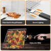 SHIKORI Grill Basket, Folding Detachable Handle Stainless Steel BBQ Grill