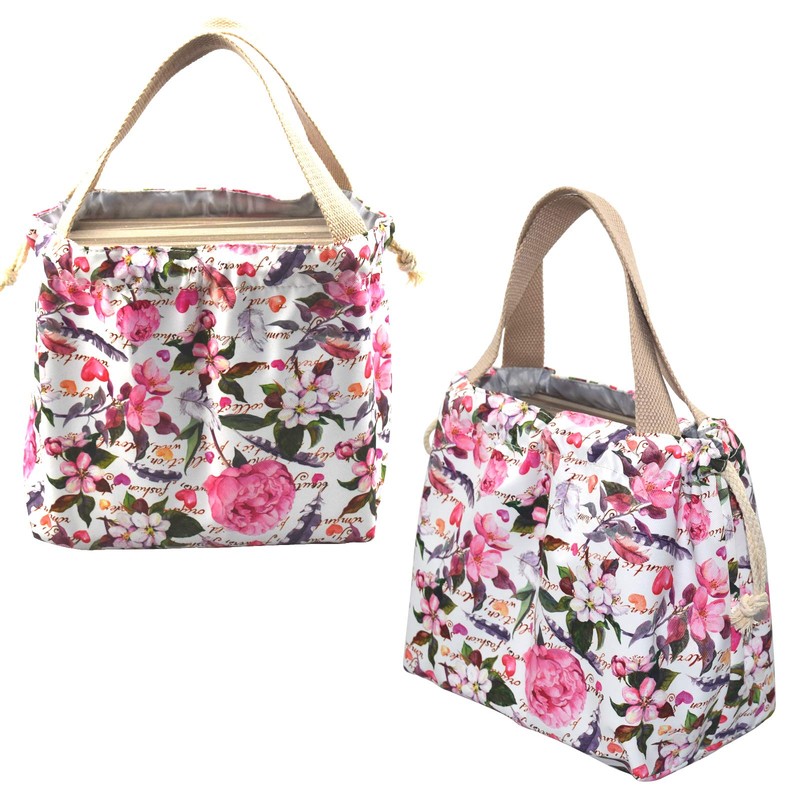Enyuwlcm Mini bolsa de almuerzo reutilizable pequeña linda bolsa de