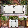 Mofeez Anti Sag Gate Kit Fence Gate Hardware - Heavy