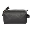 Real Leather Wash Bag for Mens Shaving Kit Toiletries Travel