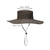 Bucket Hat Wide Brim UPF50+ Breathable Water Repellent with Adjustable