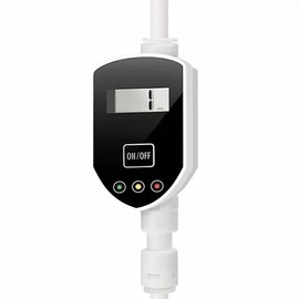 Cinojaze in-Line TDS Meter, TDS Digital Water Tester and PPM Measurement Meter for RO-RODI System Drinking Water Monitor, Aquariums, Hydroponics, 0-9990 ppm Measuring Range (Model A)