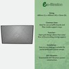eco-filtration FILTER GRID (X1) 680MM X 400MM X 12MM MAT