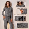 IFFEI Family Matching Pajamas Sets 2 Piece Lounge Set Long
