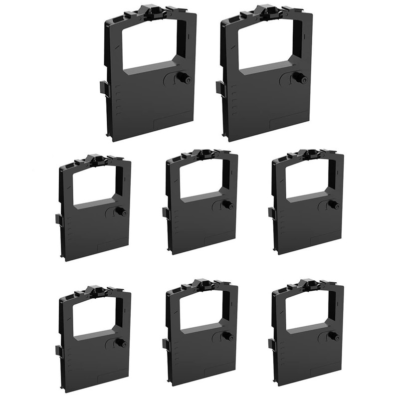 Compatible Printer Ribbons Replacement for Okidata 52102001 Black Ribbon Used