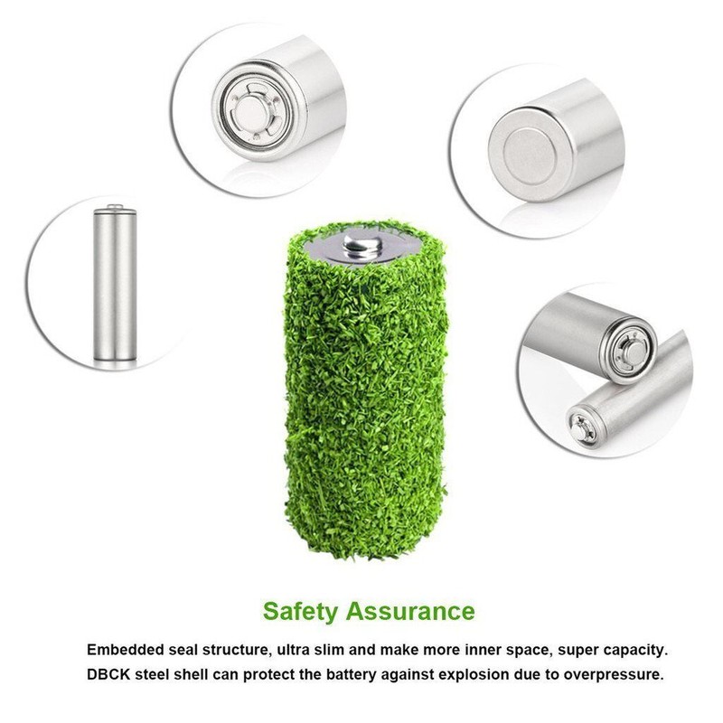 Kastar AA (2-Pack) Ni-MH 2700mAh Super High-Capacity Rechargeable Batteries Pre-charged