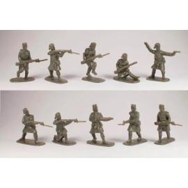 ARMIES IN PLASTIC 5407 WORLD WAR I SCOTTISH HIGHLANDERS IN KILTS & GLENGARRIES