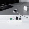Hama 3-Way Power Strip with Switch, 1.4 m (Power Strip