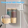 Shampoo and Conditioner Dispenser,Shower Dispenser 2 Chamber No Drill Shampoo