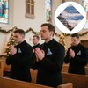 30 Pcs Christian Handkerchief Bulk for Men Church Gift