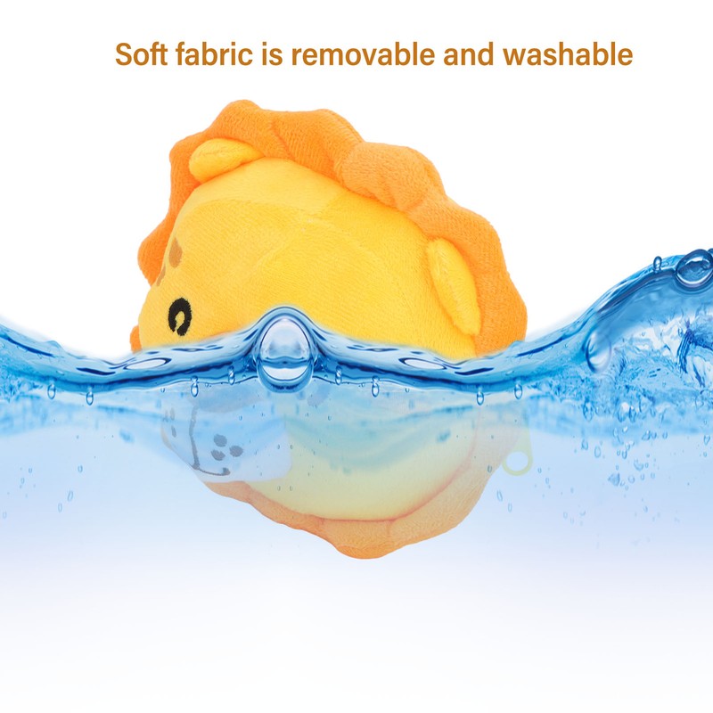 Squeaky Moving Ball Toy Singing Dancing Improve Language Skills Plush