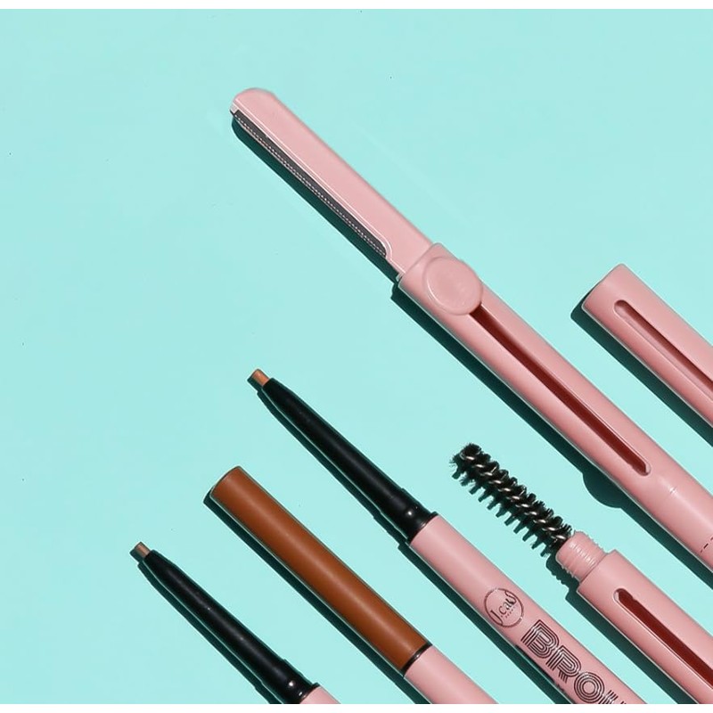 3 in 1 Mapping and Shaping Brow Pencil, Rich Brown,