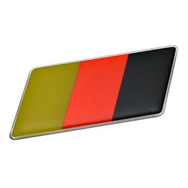 ERPART GERMAN GERMANY FLAG Emblem Badge Nameplate Decal Rare Compatible with Volkswagen VW Jetta Scirocco