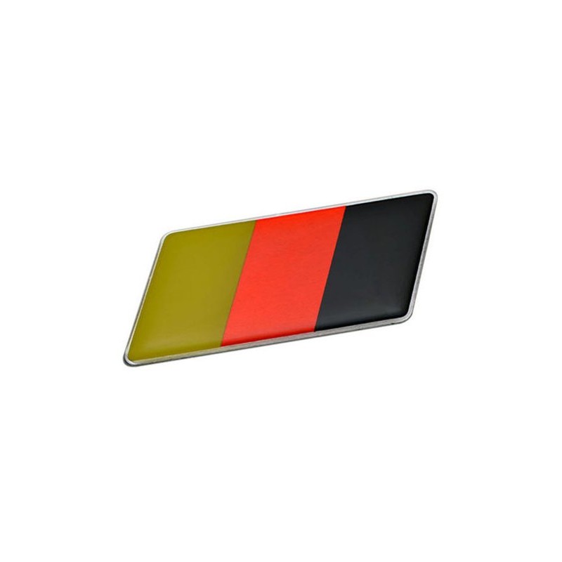 ERPART GERMAN GERMANY FLAG Emblem Badge Nameplate Decal Rare Compatible