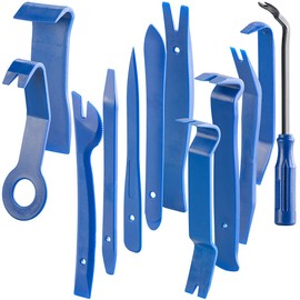 AGT Disassembly Tool Car: 12-Piece Trim Wedges Set for Car, Furniture and Renovation (Pry Tool, Car Tool, Repair Kit)