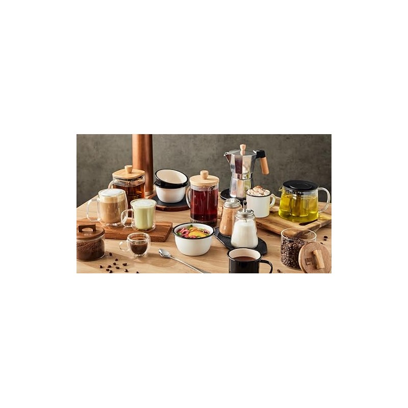 BERGNER - Set mit 2 Bechern à 100 ml, doppelwandig