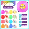 LESONG Pack of 8 Sensory Stress Balls, Anti-Stress Ball, Squishy