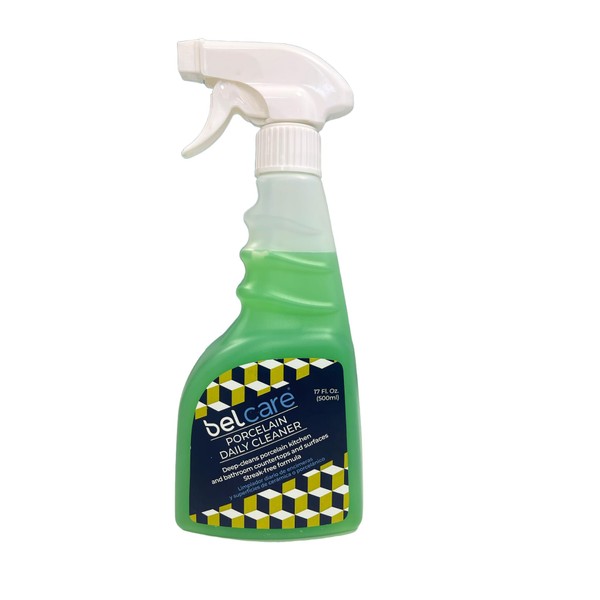 BELCARE Porcelain Kitchen Countertop Cleaner & Bathroom Vanity Cleaner, pH-Neutral,