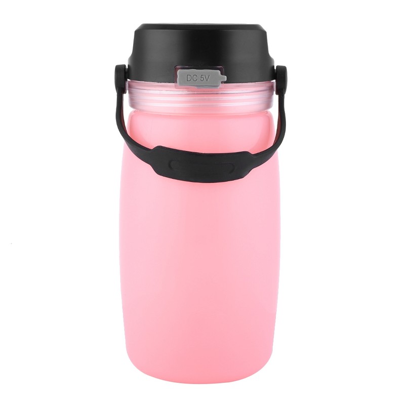 Portable Outdoor Water Bottle USB Solar Charging Camping Light Hiking