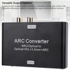 HD MI A R C Audios Extractor, DAC Converter 192KHz