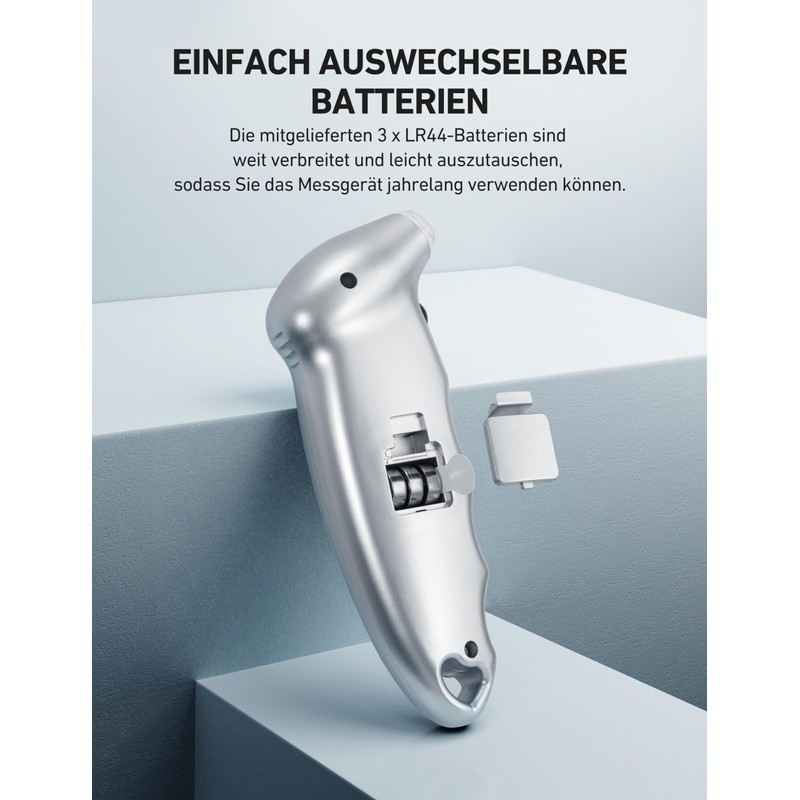 AstroAI Tyre Pressure Tester, Digital Air Pressure Gauge with Large