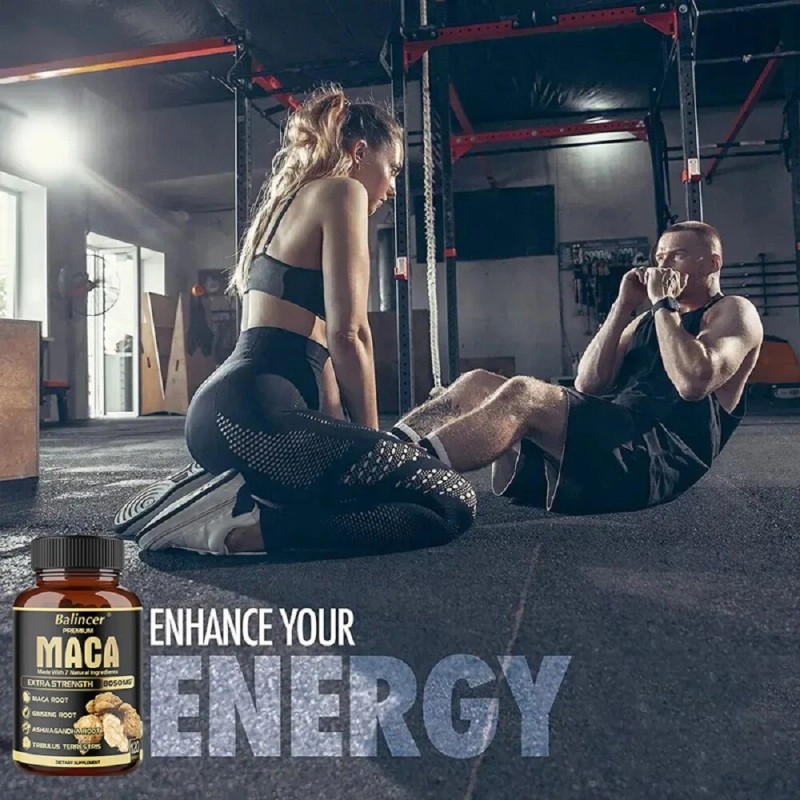 Balincer Maca + Ashwagandha: Enhances vitality, endurance and protection, men's