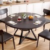 Concho 47" Round Kitchen Dining Room Table for 4-6 Circle
