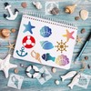 70pcs Ocean Stencils for Painting on Wood Summer Beach Stencils