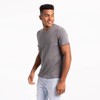 AYA | Men's Organic Pima Cotton V-Neck T-Shirt | Gray