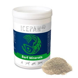 ICEPAW Barf Minerals I for Dogs I 600 g I Mineral Blend for Raw Feeding