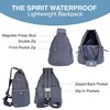 Spirit - Nylon Waterproof Backpack - Lightweight Rucksack with Multiple