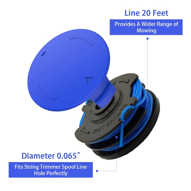 KST-120X Replacement Line Trimmer Spool for Kobalt KST 120x-06,String Trimmer