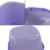 Jekiyo 16 Qt Purple Wash Basin, 2-Pack Plastic Square Dish