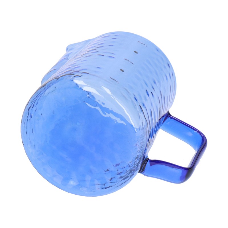 500ml Milk Frothing Pitcher Multipurpose Borosilicate Glass Milk Jug for
