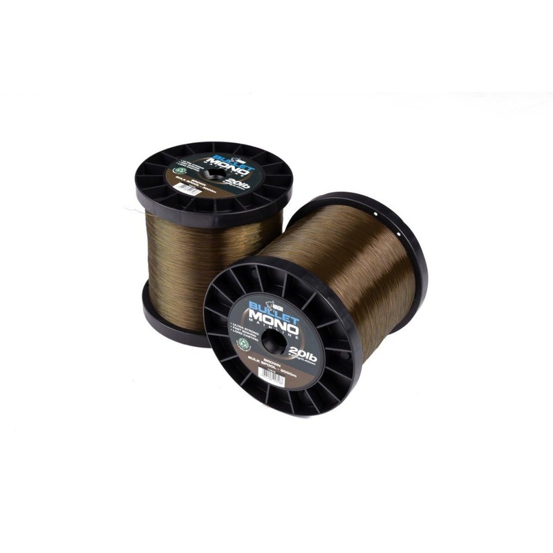 Hull Angling Centre Nash Bullet Mono Brown 10lb 1000m T2804