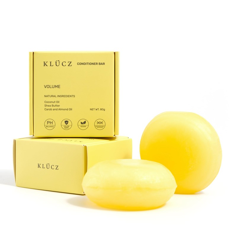 KLUCZ Vegan Milk Honey and Almond Conditioner Bar 80g