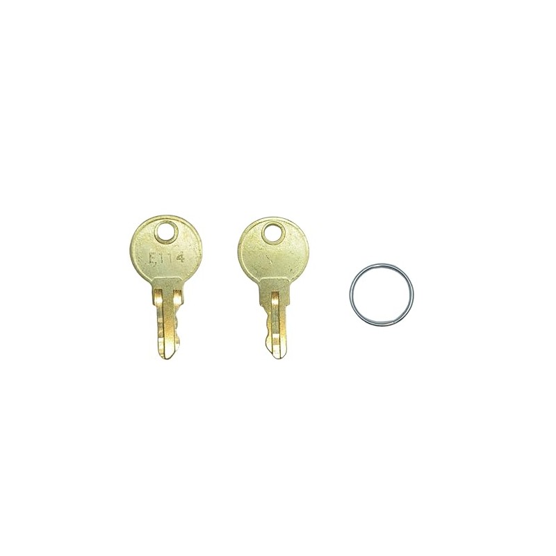 12PCS E114 Key for Toilet Paper Dispensers,E114 Paper Towel Key