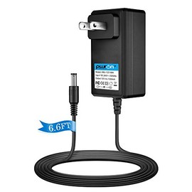 PwrON 12V 1A AC DC Adapter Compatible with for Razor Power Core E90, ePunk, XLR8R, Electric Scream Machine, Kids Ride On Toys, Electric Scooter Power Supply Adapter - 6.6FT Cable