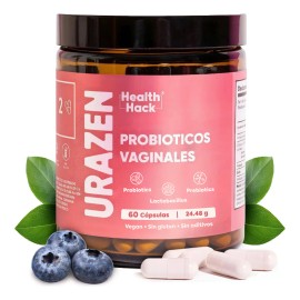 Probióticos Mujer Lactobacillus Prebióticos Inulina Probioticos Vaginales Salud Flora Íntima Formula Natural Libre Quimicos Health Hack Urazen