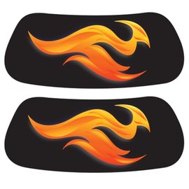 Anderson's Fire Flame EyeBlacks Set, 12 Pairs per Package, School Spirit, Spirit Gear