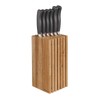 Zassenhaus Slotted Knife Block for 12 Knife Storage, 5.4" x
