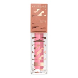 Maybelline Blush líquido Sunkisser Tono 05 Blazing Blush, 4.7ml - Rubor líquido formulado con Vitamina E, Ruboriza, broncea e ilumina, dura hasta 12H