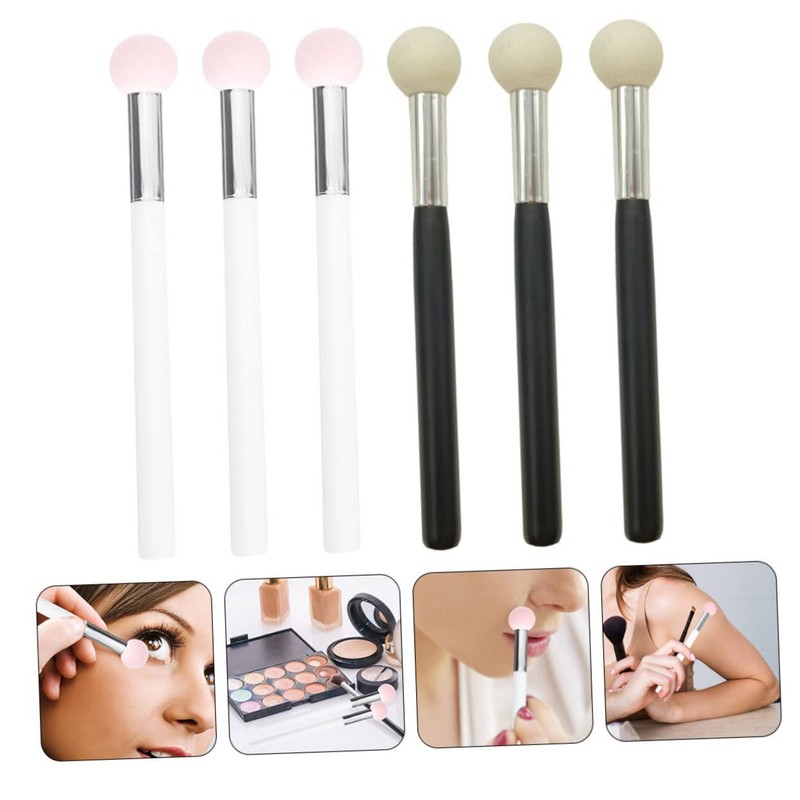 Minkissy 4sets Mushroom Head Sponge Concealer Bulk Makeup Sponge Heads