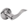 Prolok 11MAP Curve Tubular Handle, Satin Nickel Bath.