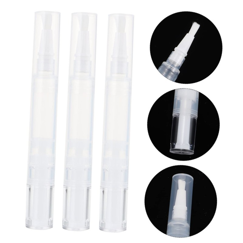 Mikinona 4Pcs Lip Oil Pens Concealer and Lip Gloss Tubes