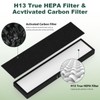 182550 Filter Replacement, Compatible with Bionaire BAP536UV-U Air Purifier and